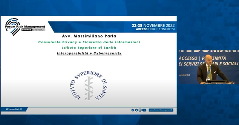 Interoperabilità e Cybersecurity nella Digital Health, Forum Risk Management 2022